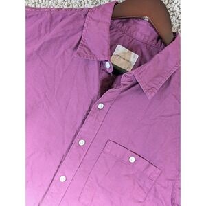 American‎ Eagle Ombre Button Down Short Sleeve Casual Shirt MT/MTE